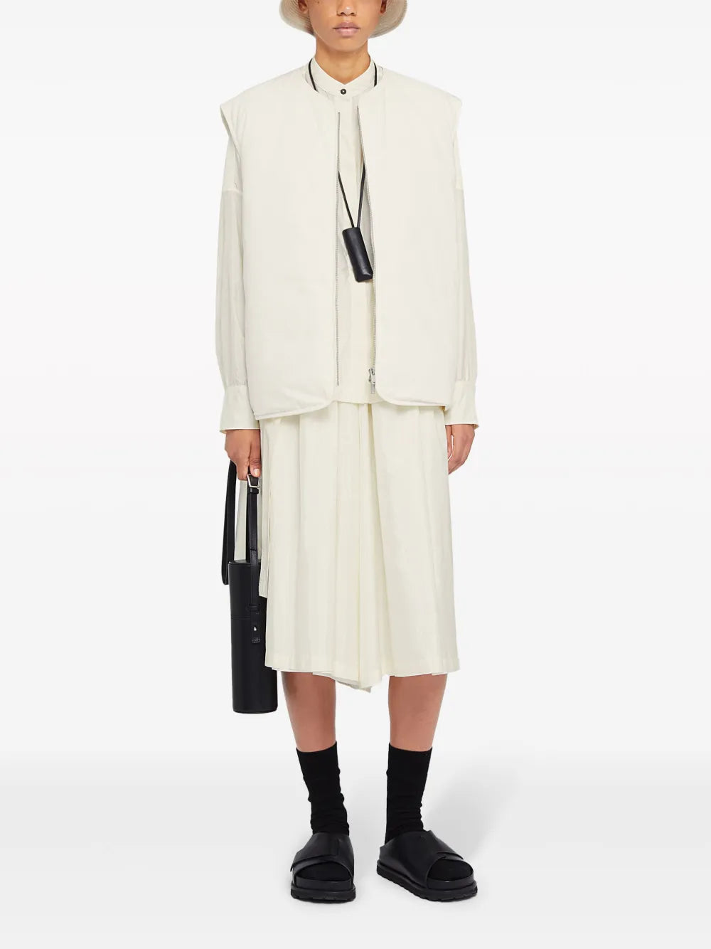 Padded Zip-Up Vest