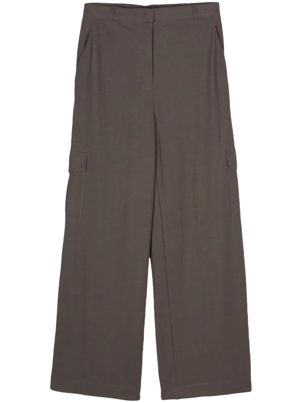Straight-Leg Cargo Trousers