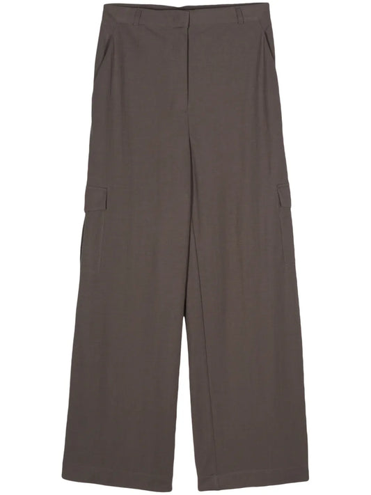 Straight-Leg Cargo Trousers