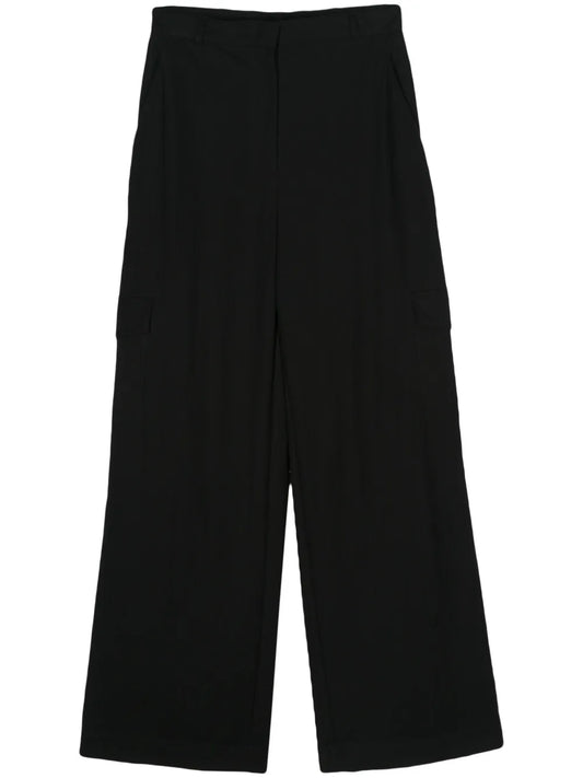 Straight-Leg Cargo Trousers