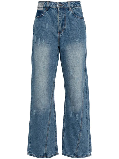 High-Rise Flared Jeans