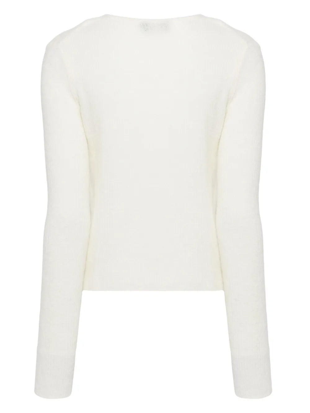 Layered Buckle-Detail Jumper