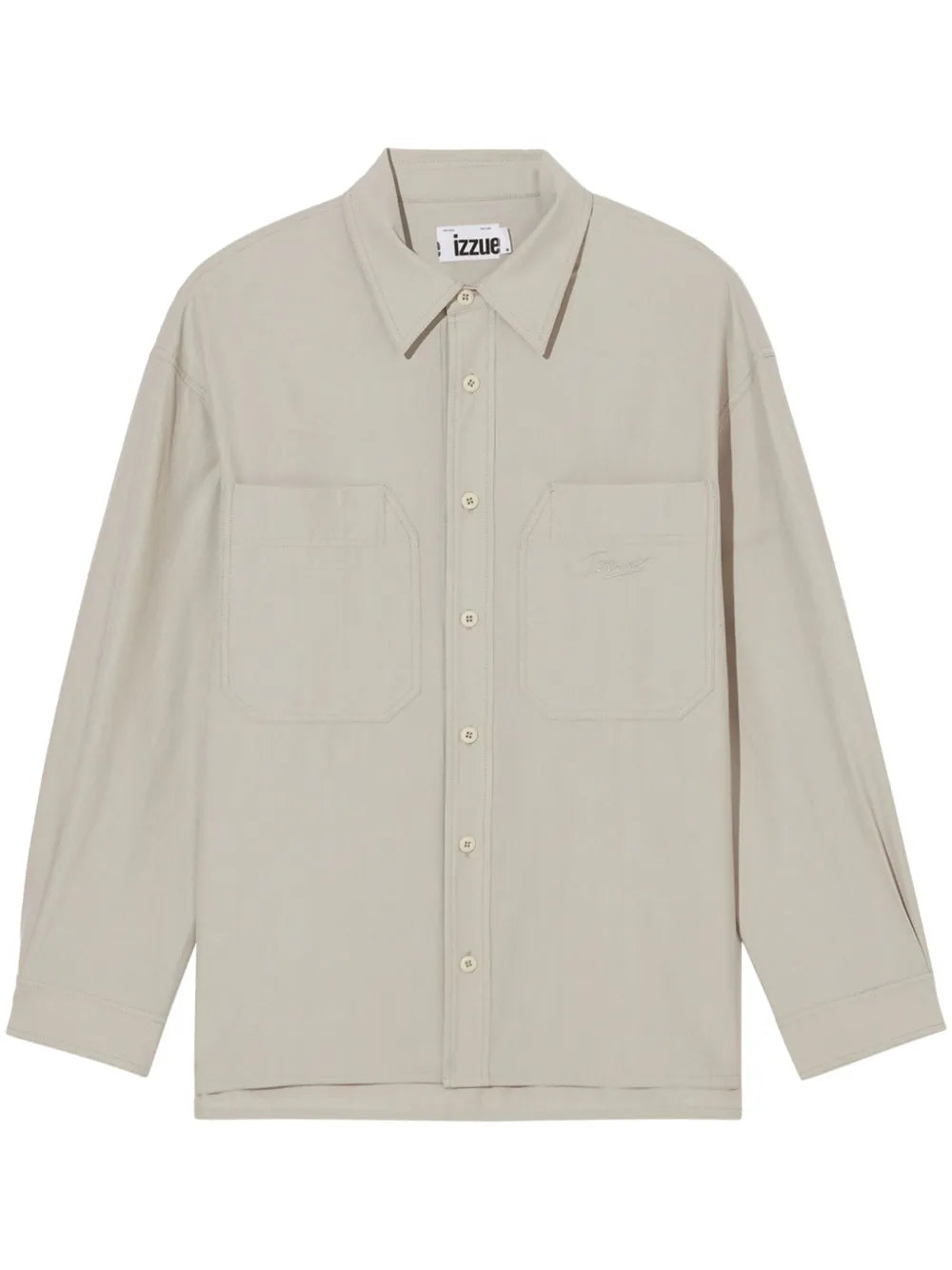 Logo-Embroidered Drop-Shoulder Shirt