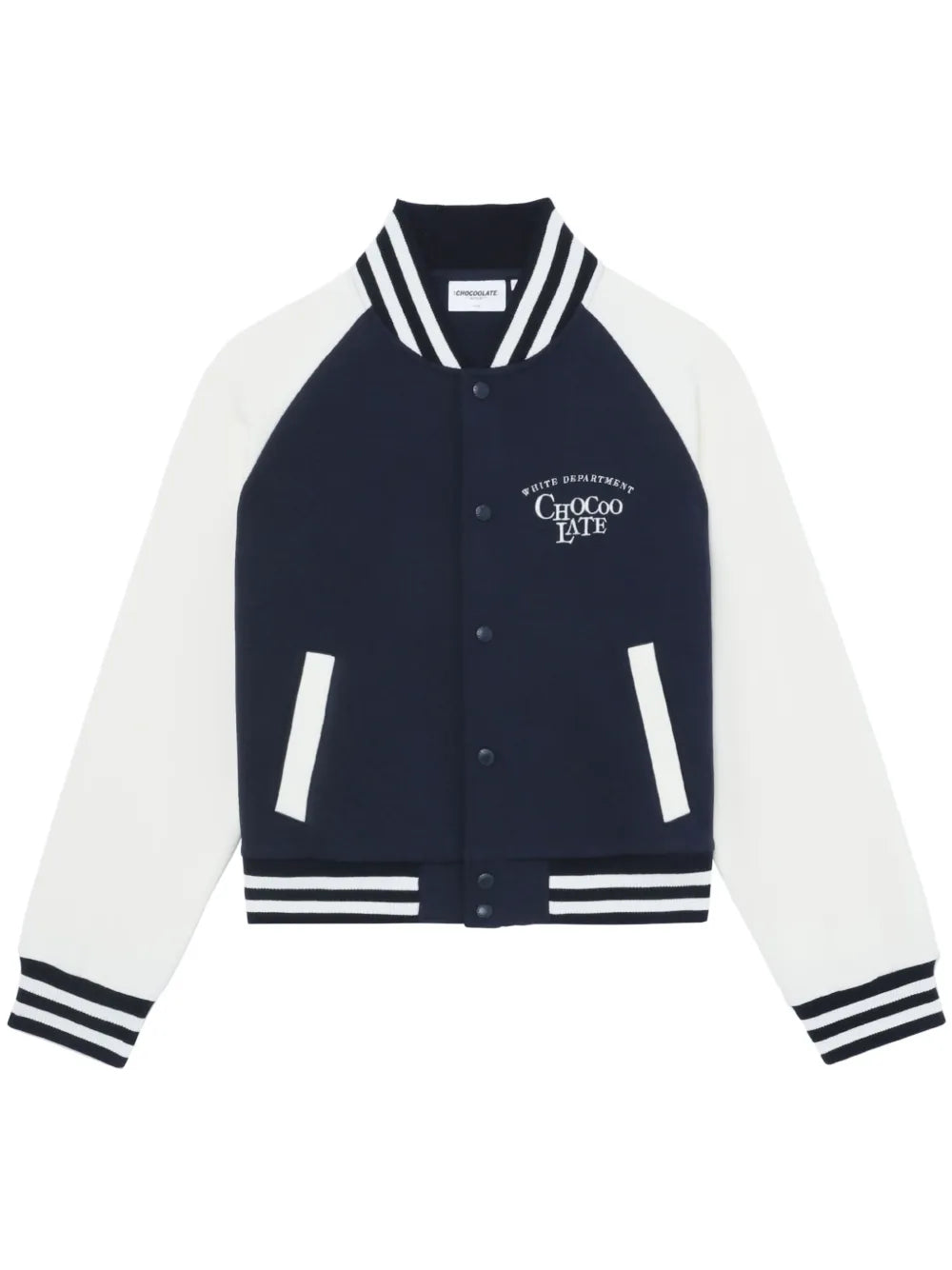 Logo-Embroidered Bomber Jacket