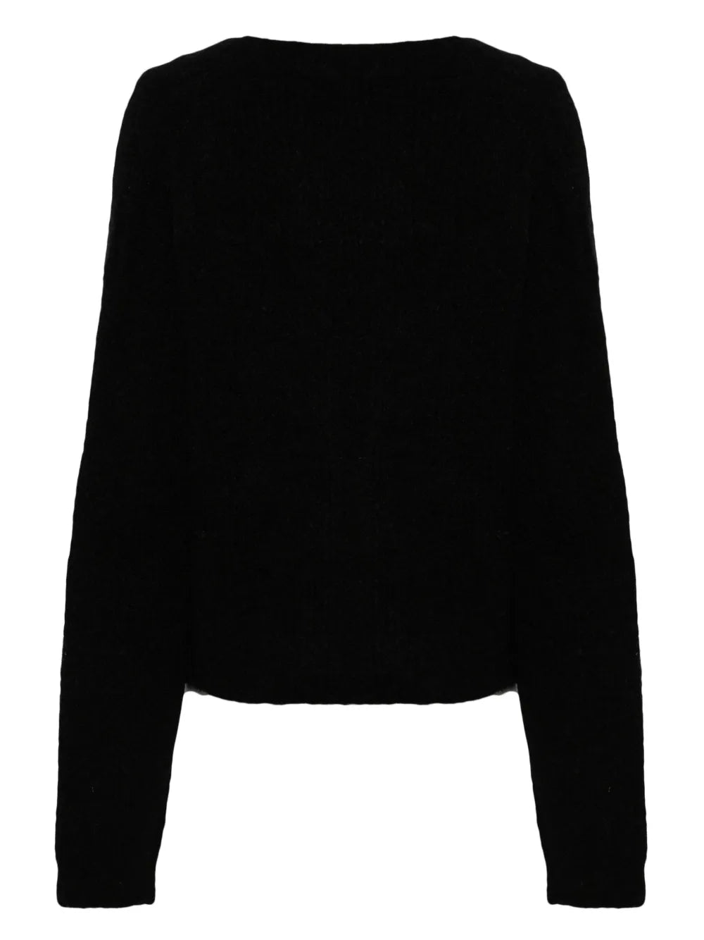 Rhinestone-Embellished Layered Cardigan