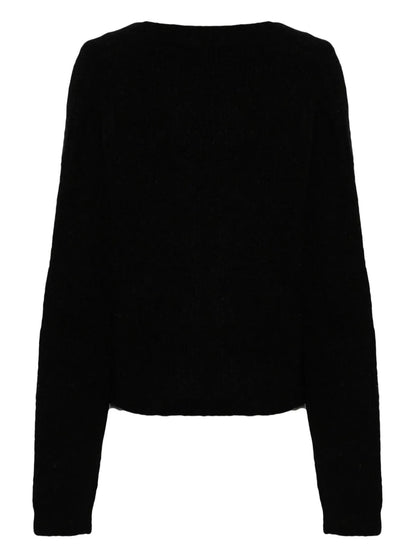 Rhinestone-Embellished Layered Cardigan