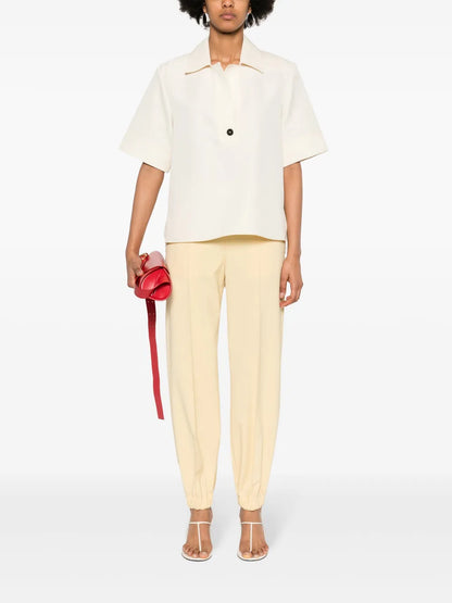 Straight-Leg Trousers
