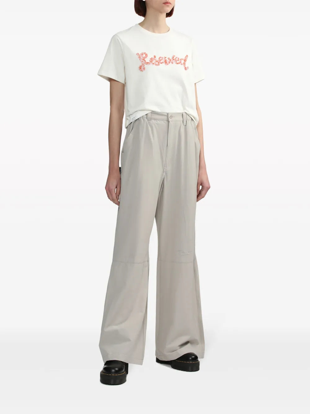 Logo-Embroidered Trousers