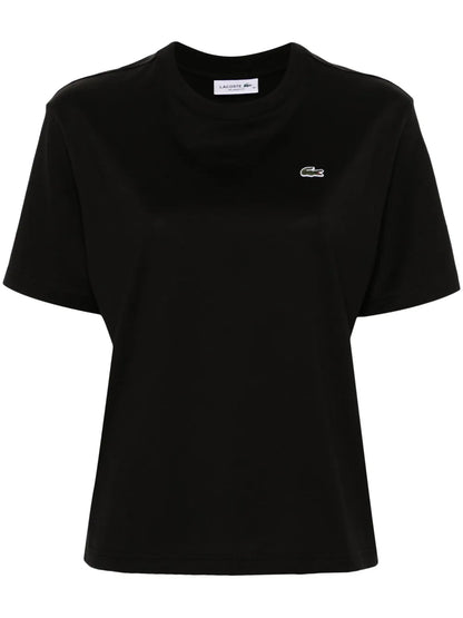 Logo-Patch Cotton T-Shirt