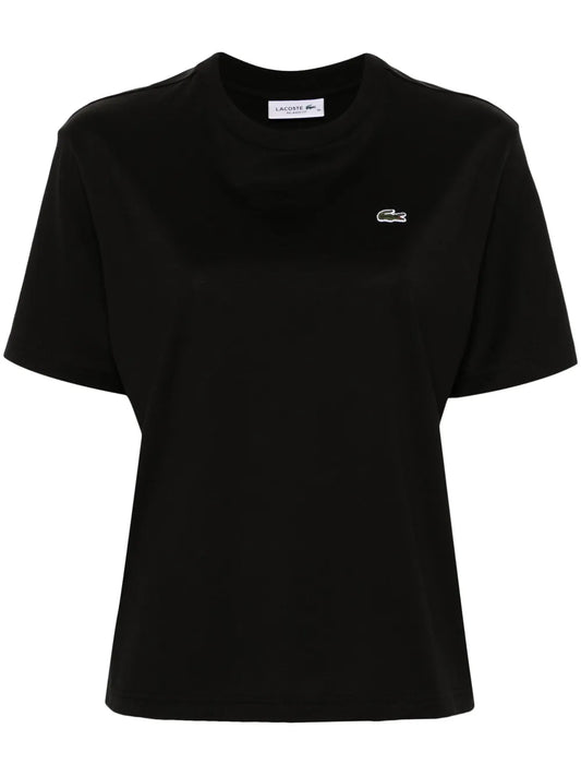 Logo-Patch Cotton T-Shirt