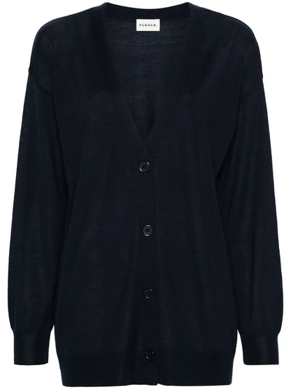 Fine-Knit Cardigan