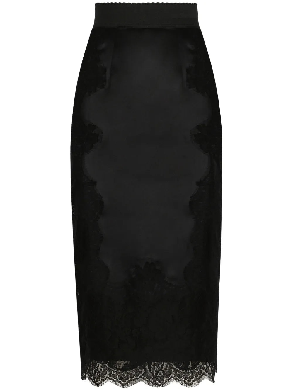 Satin Midi Skirt