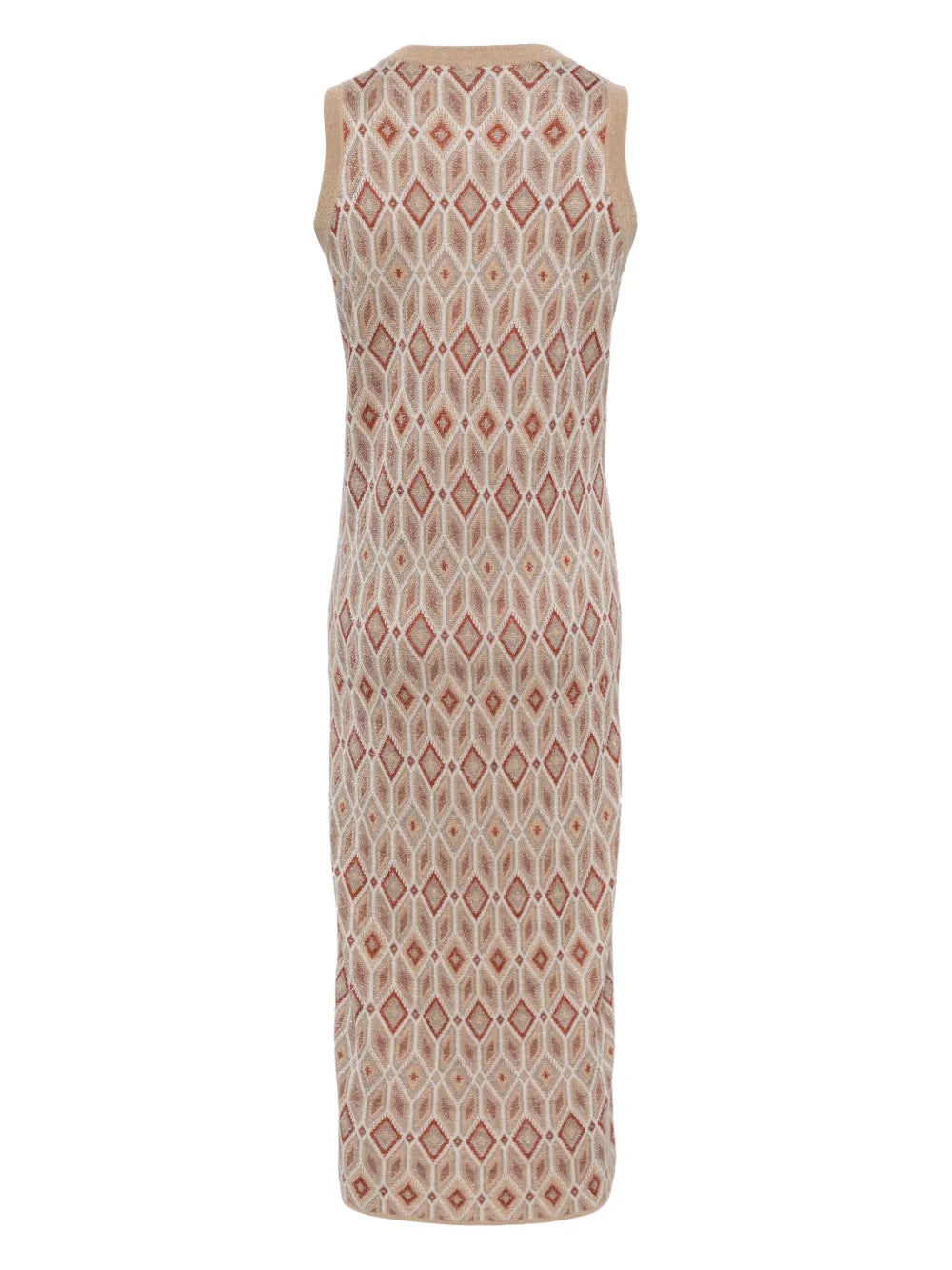 Jacquard Silk-Cashmere Dress