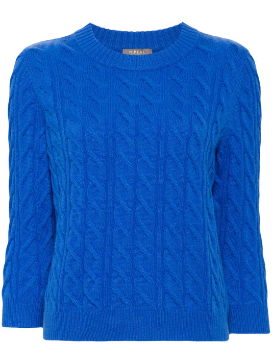 Cable-Knit Cashmere Jumper