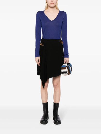 Long-Sleeve Cashmere T-Shirt