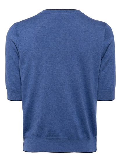 Fine-Knit T-Shirt