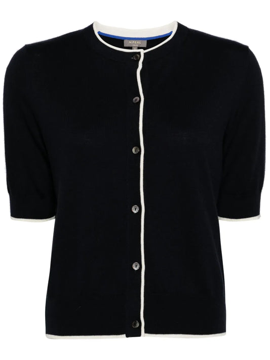 Short-Sleeve Cardigan