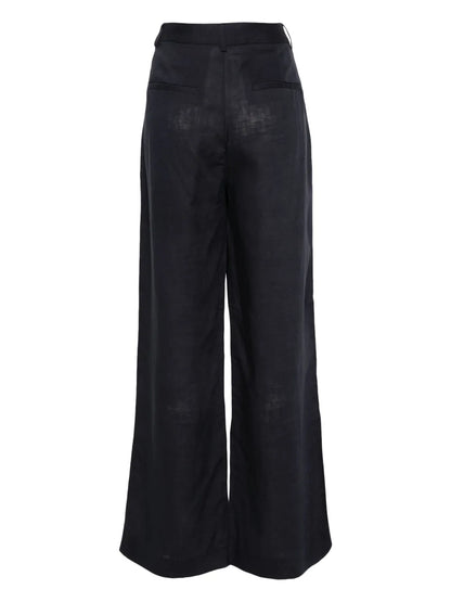 Lizagz High-Waist Wide-Leg Trousers
