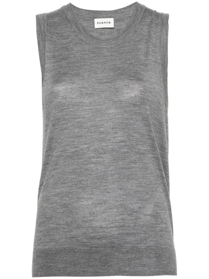 Fine-Knit Vest