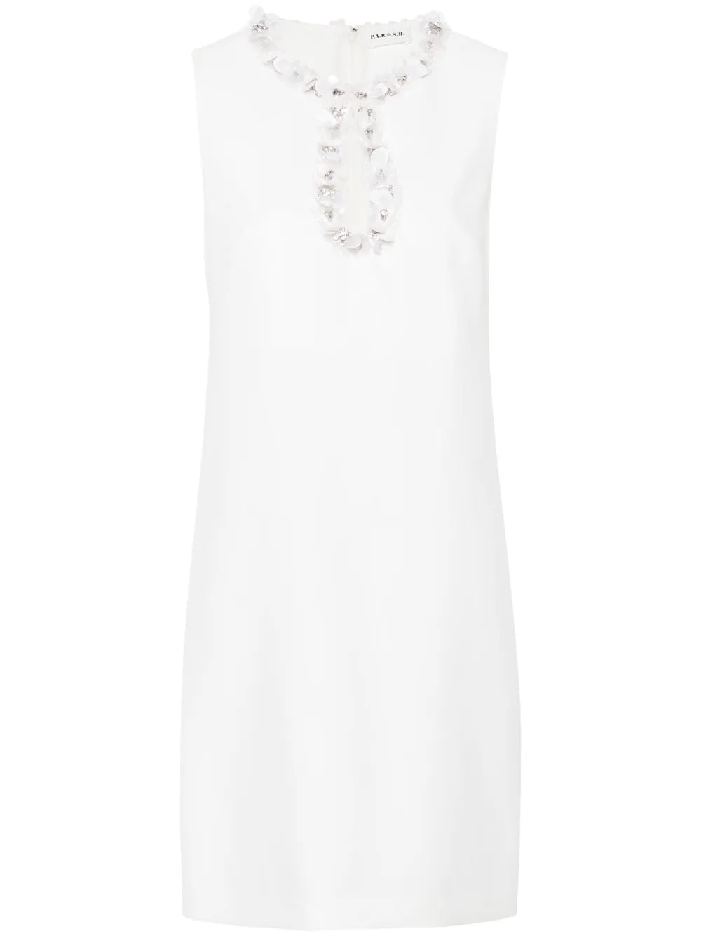 Puppy Crystal-Embellished Mini Dress