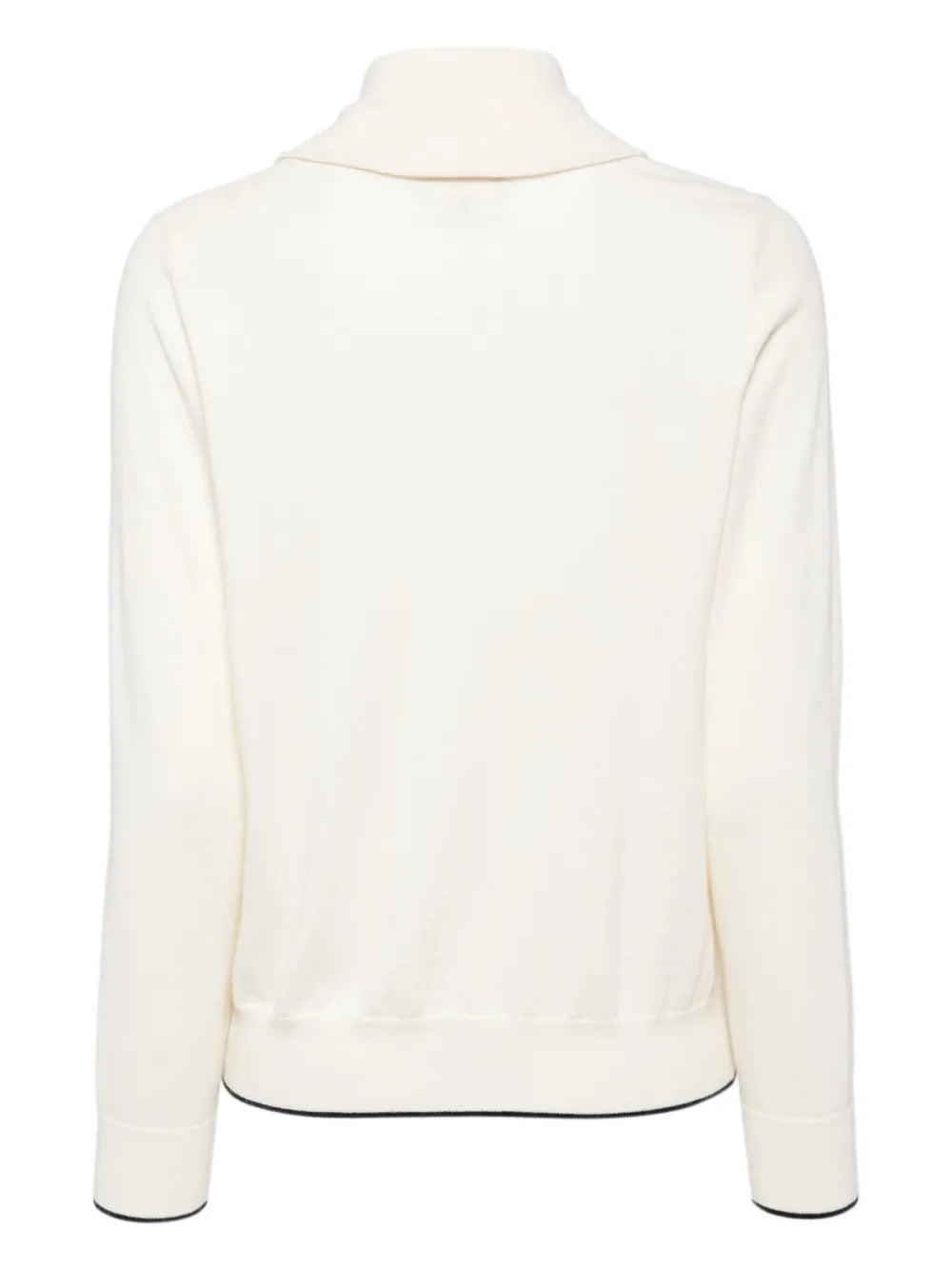 Zip-Up Knitted Cardigan