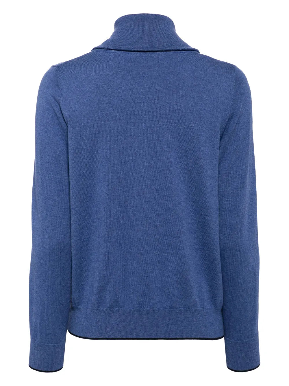 Zip-Up Knitted Cardigan