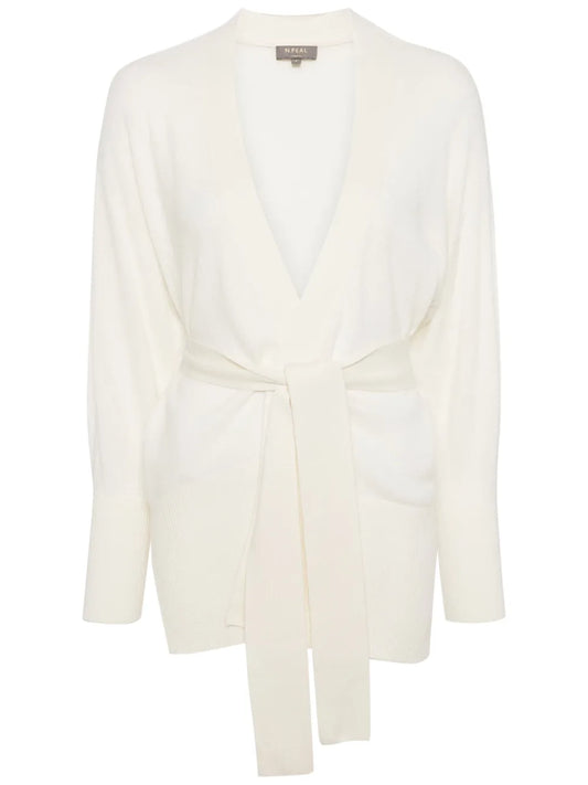 Belted Cashmere Cardigan