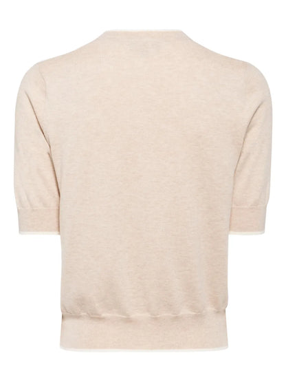 Button-Down Short-Sleeve Cardigan