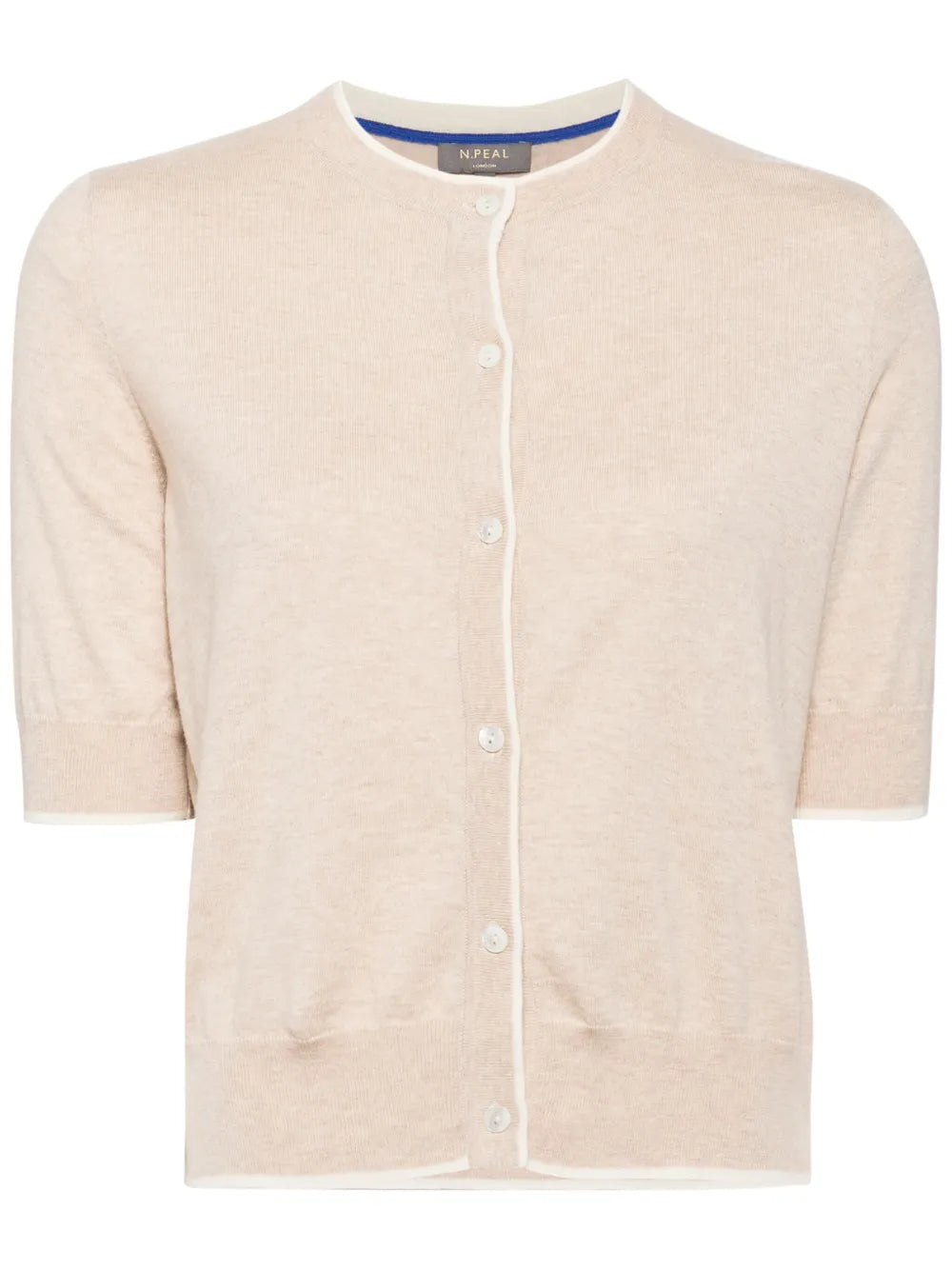 Button-Down Short-Sleeve Cardigan
