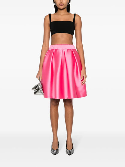 Pleated Full Skirt