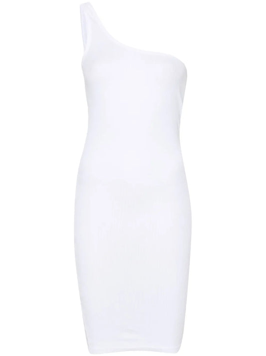 Tamaki One-Shoulder Ribbed Dress