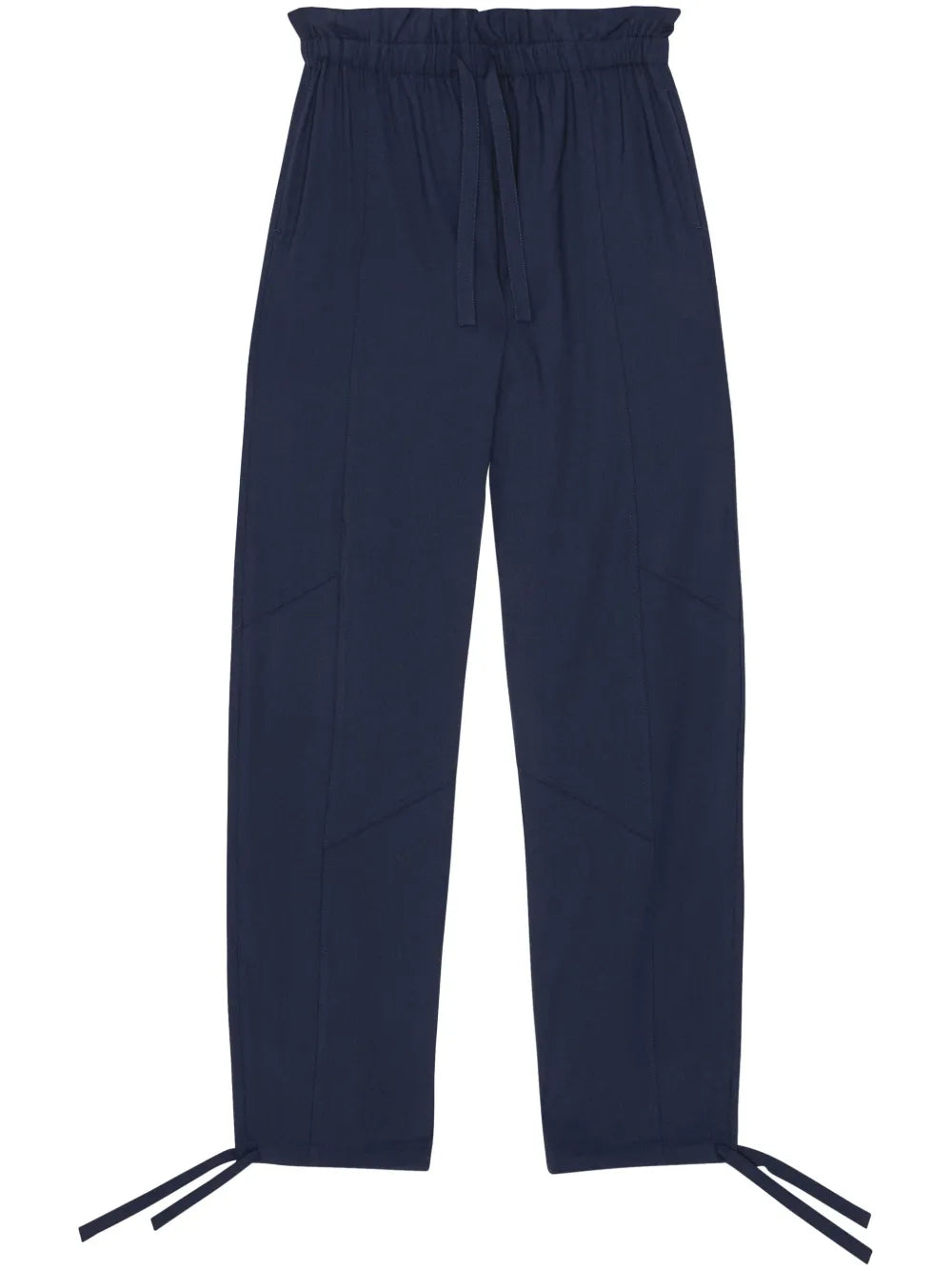 Elasticated-Waist Trousers
