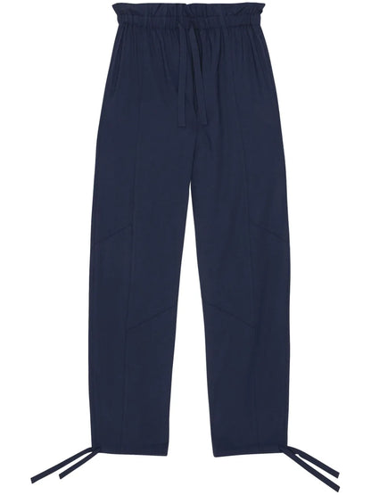 Elasticated-Waist Trousers