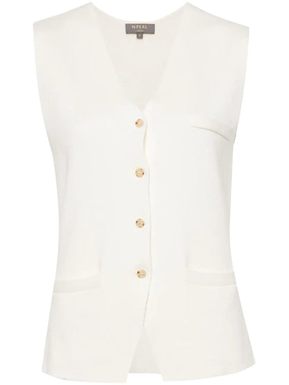 Mila Cotton-Blend Waistcoat