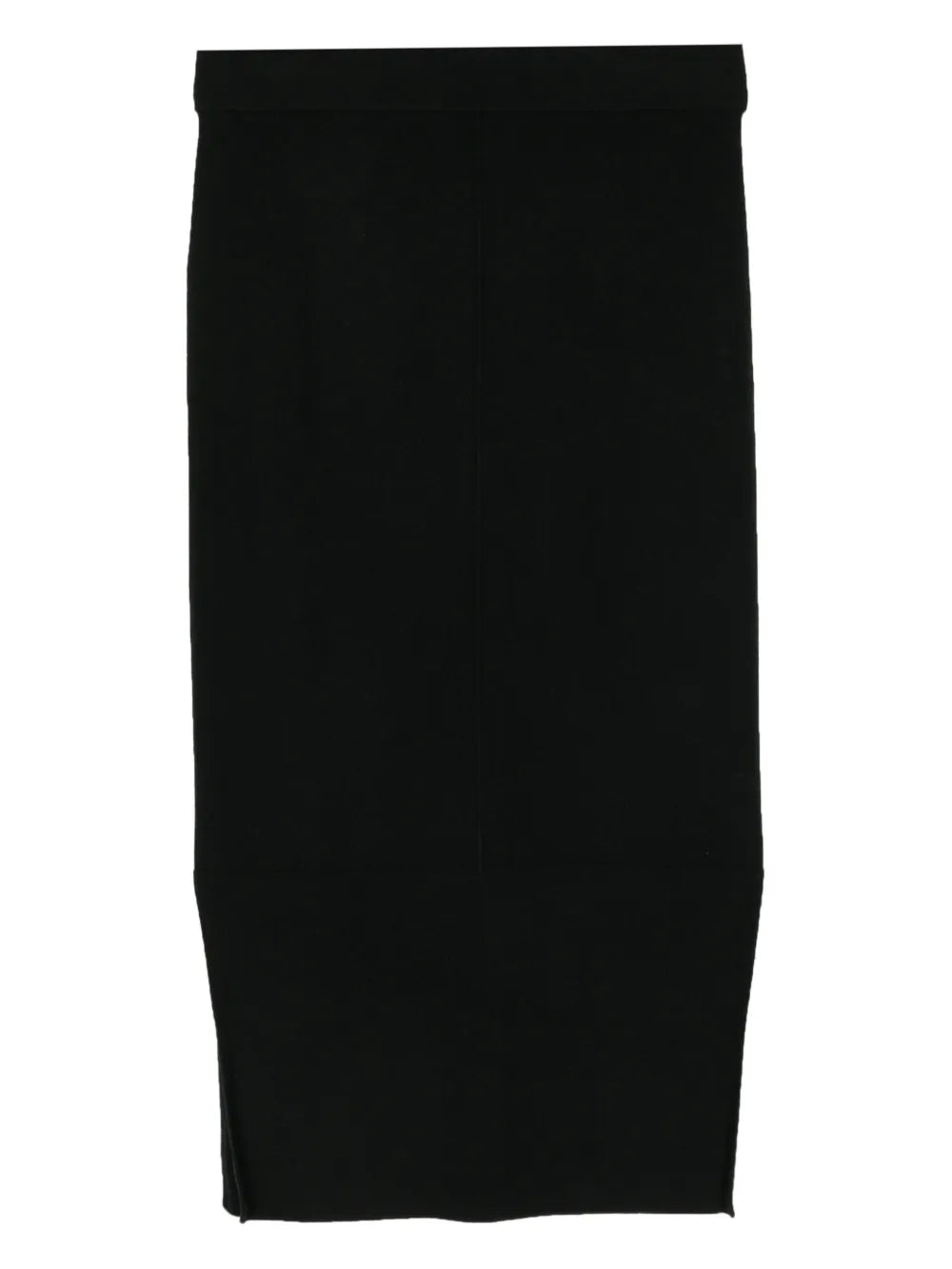 Side-Slit Cashmere Skirt