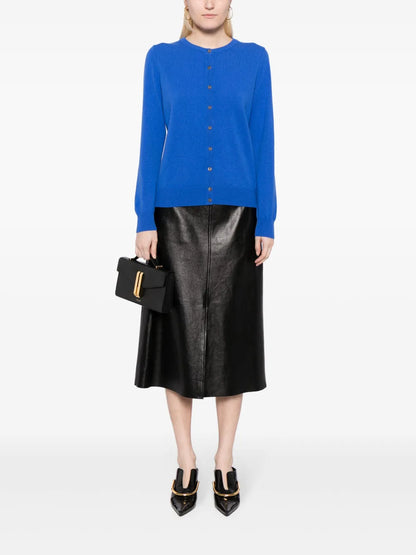 Olivia Organic-Cashmere Cardigan