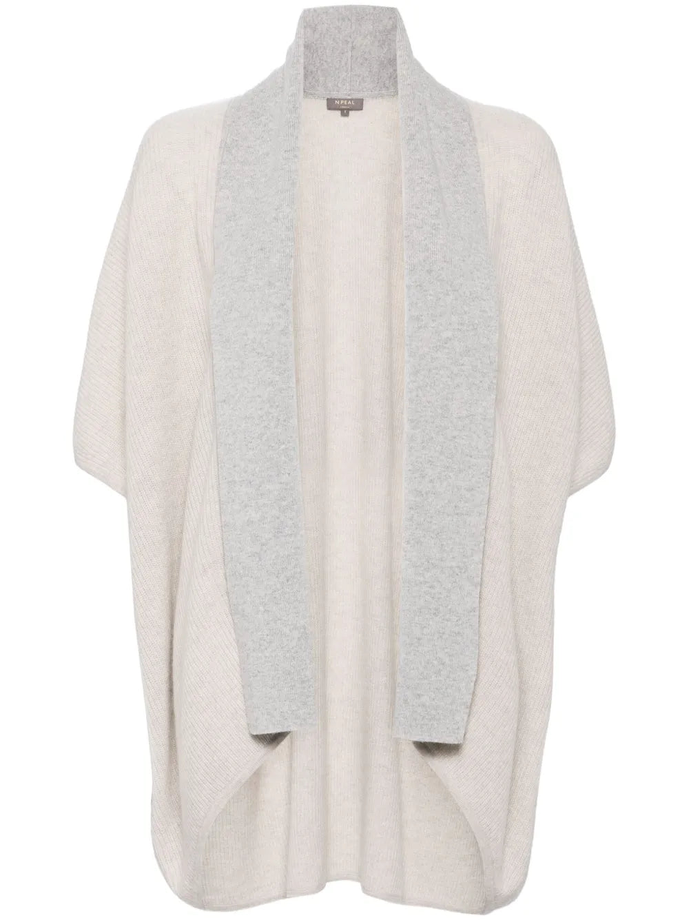 Color-Block Cashmere Cardigan