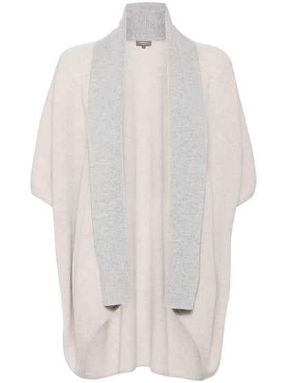 Color-Block Cashmere Cardigan