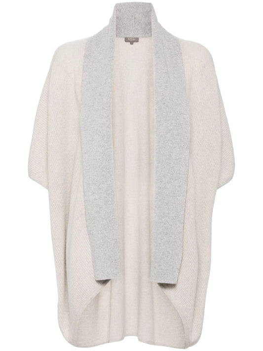 Color-Block Cashmere Cardigan