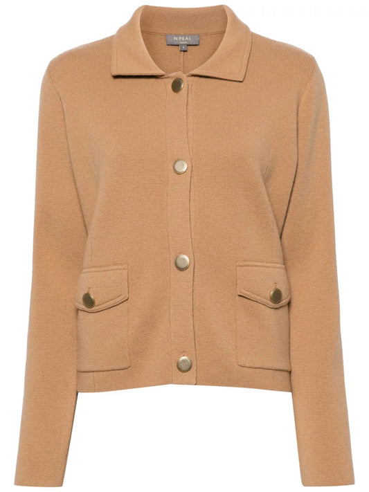Milano Cashmere Cropped Jacket
