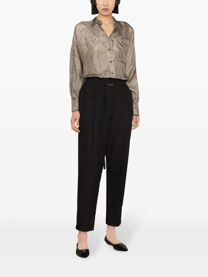 Printed Silk Shirt