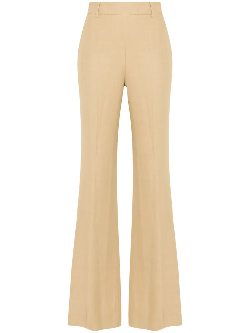 Mid-Waist Bootcut Trousers