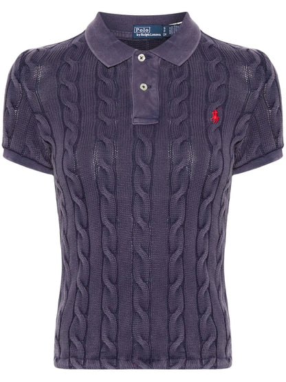Polo-Pony-Motif Polo Shirt