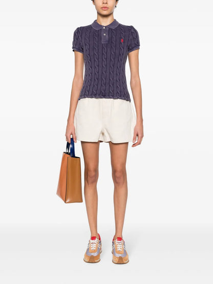 Polo-Pony-Motif Polo Shirt