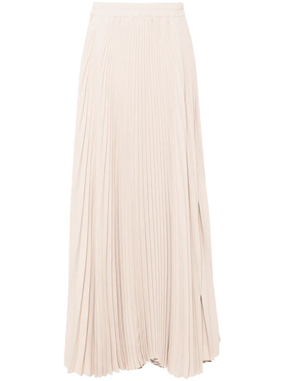 Pleated Long Skirt