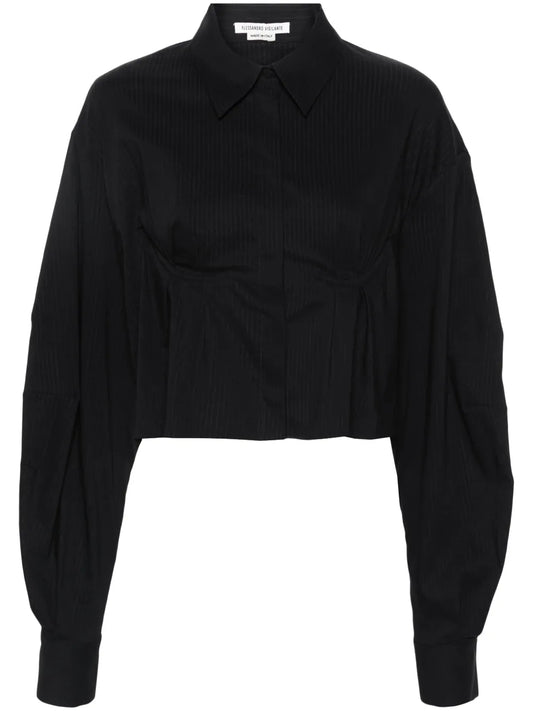 Cut Out-Detail Shirt