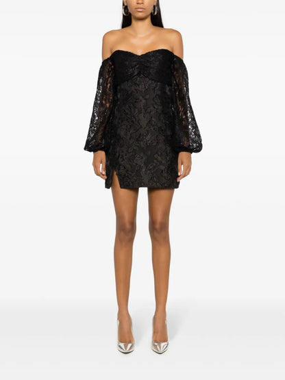 Beta Off-Shoulder Minidress