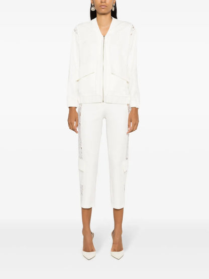 Benedita Lace-Appliqué Jacket