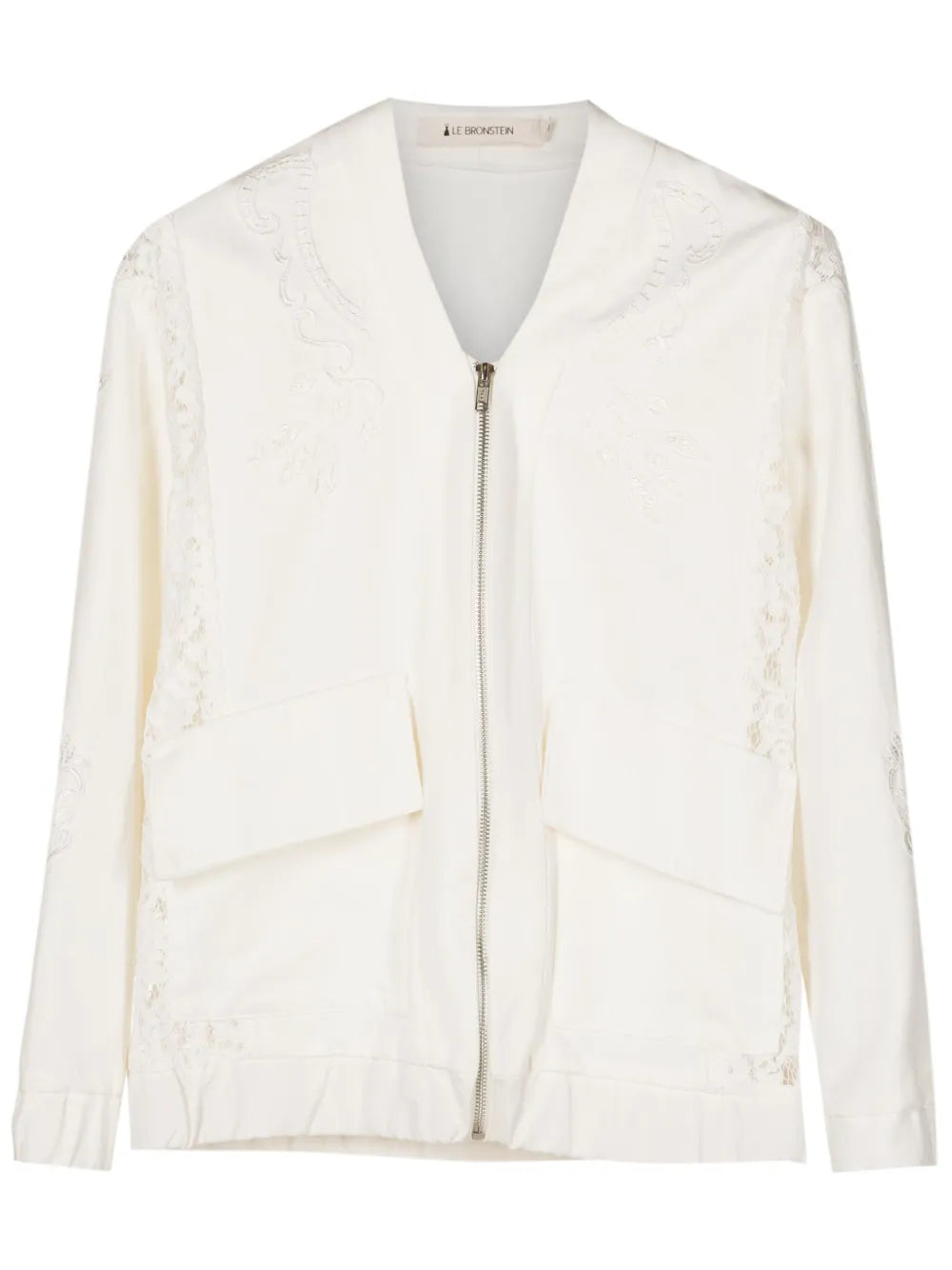 Benedita Lace-Appliqué Jacket