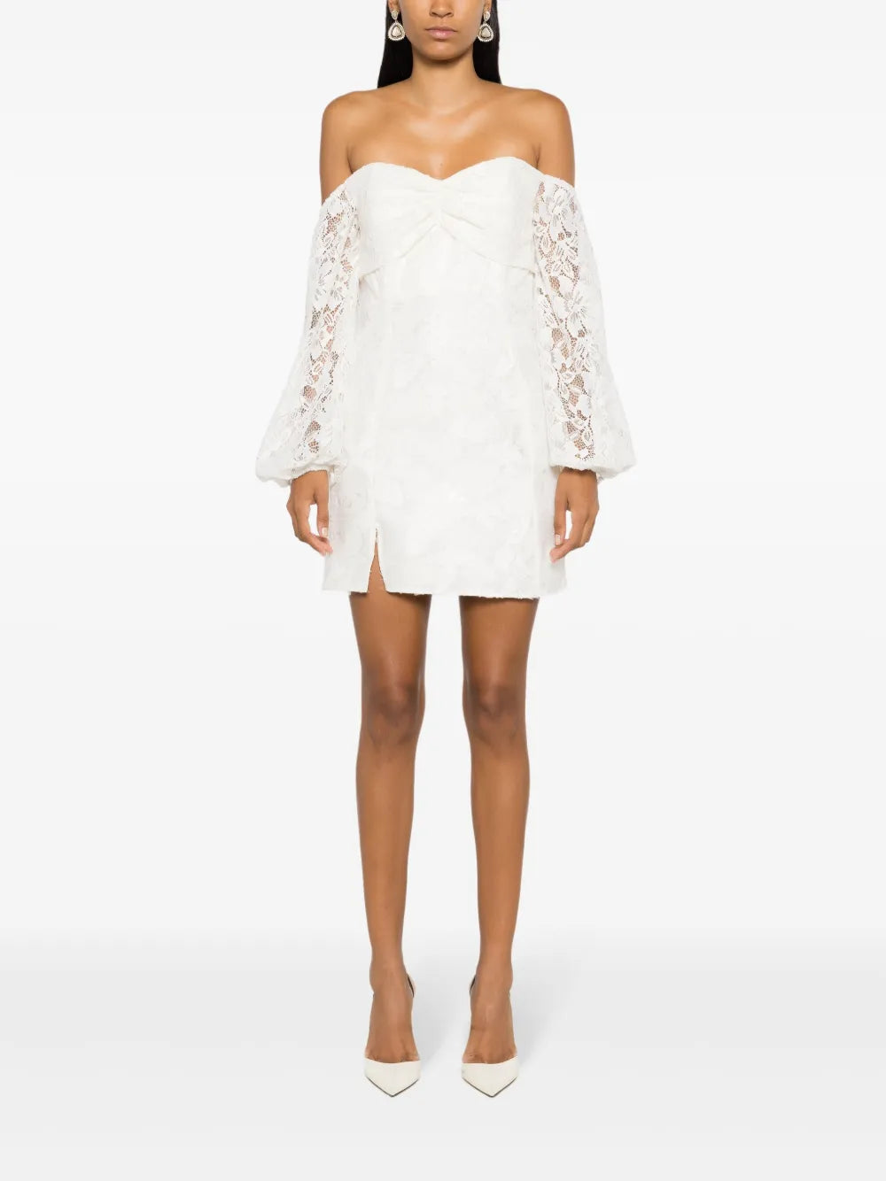 Beta Off-Shoulder Minidress